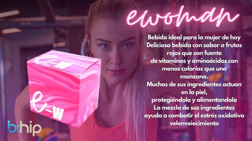 Energizante e‑W (para mujeres) caja x 30
